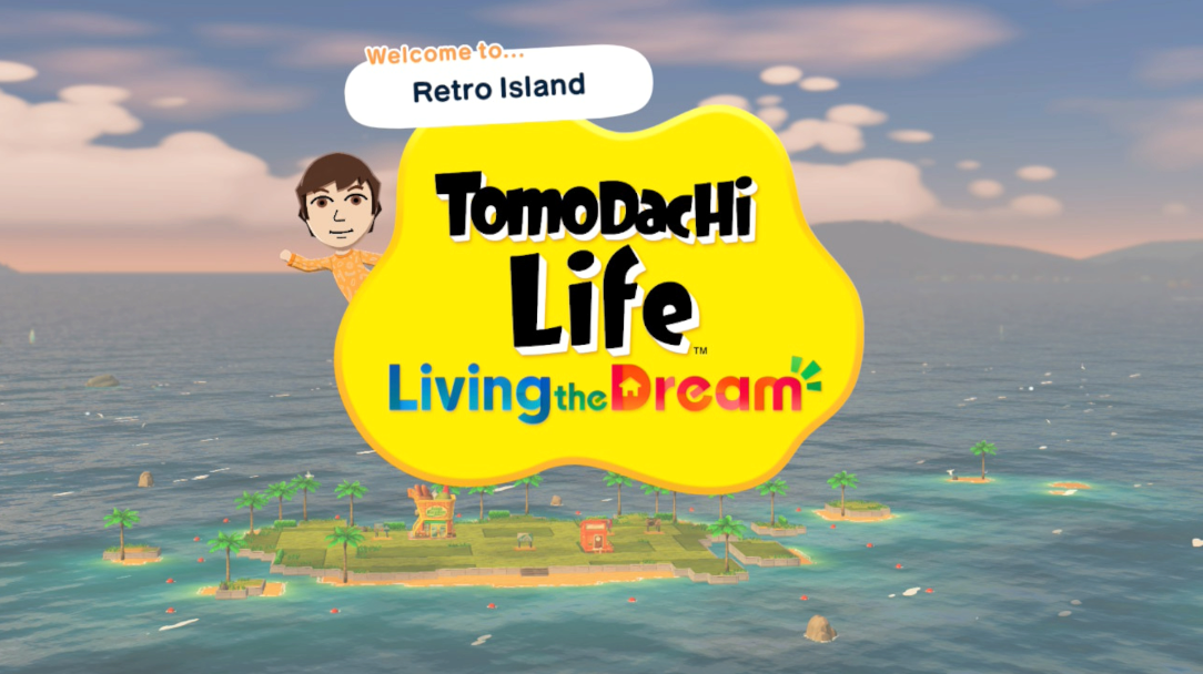 Tomodachi Life Switch 2 Edition Title Screen.