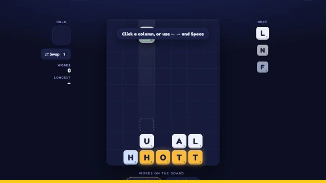 LetterCore gameplay